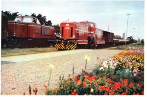 Детская железная дорога для пионеров в Будапеште