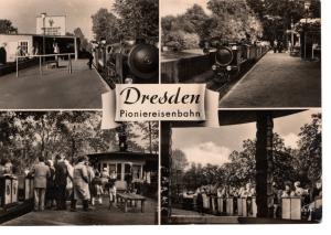 Дрезден. Пионерская железная дорога