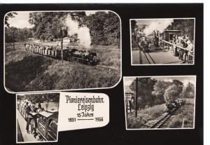 Парковая железная дорога в Лейпциге. 15 лет.