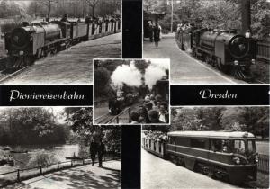 Пионерская железная дорога. Дрезден.