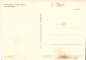 Дрезден - большой сад. Пионерская железная дорога