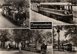 Пионерская железная дорога. Дрезден - Большой сад