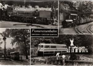 Пионерская железная дорога. Дрезден - Большой сад