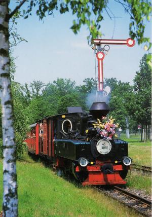 Парковая железная дорога в Коттбусе