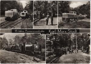 15 лет Пионерской железной дороге. Карл-Маркс-Штадт. 1954 - 1969